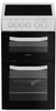 Hotpoint HTE5VCW 50cm Electric Cooker with Ceramic Hob - White