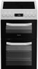 Hotpoint HDE5VDCW 50cm Electric Cooker with Ceramic Hob - White