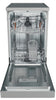 Hotpoint HP2FE10CS90SUK Slimline Dishwasher - Silver - E Rated