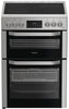 Hotpoint HDE6VDCASX 60cm Electric Cooker with Ceramic Hob - Stainless Steel