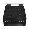 Hotpoint HTG6GDCB1 60cm Gas Cooker - Black