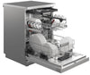 Hotpoint H7FHP61XUK Standard Dishwasher - Inox - A Rated