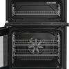 Hotpoint HDD6GDC2B1 60cm Dual Fuel Cooker - Black