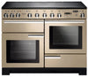 Rangemaster Professional Deluxe PDL110EICR/C 110cm Electric Range Cooker with Induction Hob - Cream
