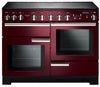 Rangemaster Professional Deluxe PDL110EICY/C 110cm Electric Range Cooker with Induction Hob - Cranberry
