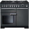 Rangemaster Professional Deluxe PDL100DFFSL/C 100cm Dual Fuel Range Cooker - Slate