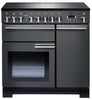 Rangemaster Professional Deluxe PDL90EISL/C 90cm Electric Range Cooker with Induction Hob - Slate