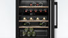 Bosch Series 6 KUW21AHG0G Built Under 60cm Wine Cooler - Black