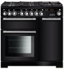 Rangemaster Encore Deluxe EDL90DFFBL/C 90cm Dual Fuel Range Cooker - Black