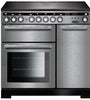 Rangemaster Encore Deluxe EDL90EISS/C 90cm Electric Range Cooker with Induction Hob - Stainless Steel