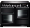 Rangemaster Encore Deluxe EDL110EIBL/C 110cm Electric Range Cooker with Induction Hob - Black