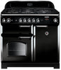 Rangemaster Classic CLA100NGFBL/C 100cm Gas Range Cooker - Black/Chrome Trim