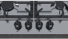 Neff N50 T26DS49N0 58cm Gas Hob - Stainless Steel