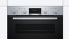 Bosch Series 4 MBS533BS0B Built In Electric Double Oven with 3D Hot Air - Stainless Steel