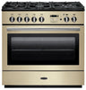 Rangemaster Professional Plus FX PROP90FXDFFCR/C 90cm Dual Fuel Range Cooker - Cream