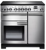 Rangemaster Professional Deluxe PDL90EISS/C 90cm Electric Range Cooker with Induction Hob - Stainless Steel