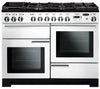 Rangemaster Professional Deluxe PDL110DFFWH/C 110cm Dual Fuel Range Cooker - White