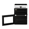 Blomberg HKN65W 60cm Electric Double Oven with Ceramic Hob - White