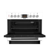 Blomberg HKN65W 60cm Electric Double Oven with Ceramic Hob - White