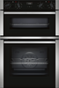 Neff N50 U1ACE5HN0B Built In Double Oven - Stainless Steel