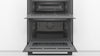 Bosch Series 4 NBS533BB0B Built Under Electric Double Oven - Black