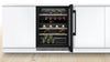 Bosch Series 6 KUW21AHG0G Built Under 60cm Wine Cooler - Black