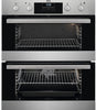 AEG Series 6000 DUB331110M Built Under Electric Double Oven - Stainless Steel