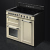 Smeg TR103IP2 Victoria 100cm Electric Range Cooker with Induction Hob - Cream