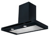 Rangemaster Hi-Lite HLTHDS110BL/ 110cm Flat Chimney Hood - Black