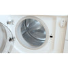 Indesit Push&Go BIWMIL71252UKN 7Kg Integrated Washing Machine 1200 rpm - White - E Rated