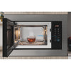 Indesit MWI125GX Built In Microwave With Grill - Stainless Steel