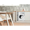 Indesit Push&Go BIWMIL71252UKN 7Kg Integrated Washing Machine 1200 rpm - White - E Rated