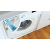 Indesit Push&Go BIWMIL71252UKN 7Kg Integrated Washing Machine 1200 rpm - White - E Rated