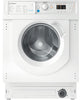 Indesit Push&Go BIWMIL71252UKN 7Kg Integrated Washing Machine 1200 rpm - White - E Rated
