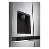 LG GSLV71PZTD American Fridge Freezer - Stainless Steel - D Rated