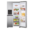 LG GSLV71PZTD American Fridge Freezer - Stainless Steel - D Rated