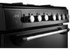 Rangemaster Classic CLA60DFFBL/C 60cm Dual Fuel Cooker - Black/Chrome