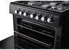 Rangemaster Classic CLA60DFFBL/C 60cm Dual Fuel Cooker - Black/Chrome