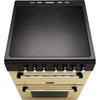 Rangemaster Classic CLA60ECCR/C 60cm Electric Cooker with Ceramic Hob - Cream/Chrome