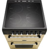 Rangemaster Classic CLA60EICR/C 60cm Electric Cooker with Ind Hob - Cream/Chrome