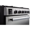 Rangemaster Professional Plus PROPL60NGFSS/C 60cm Gas Cooker - Stainless Steel/Chrome
