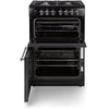 Rangemaster Professional Plus PROPL60DFFBL/C 60cm Dual Fuel Cooker - Black/Chrome