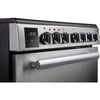 Rangemaster Professional Plus PROPL60ECSS/C 60cm Electric Cooker with Ceramic Hob - Stainless Steel/Chrome