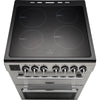 Rangemaster Professional Plus PROPL60EISS/C 60cm Electric Cooker with Induction Hob - Stainless Steel/Chrome