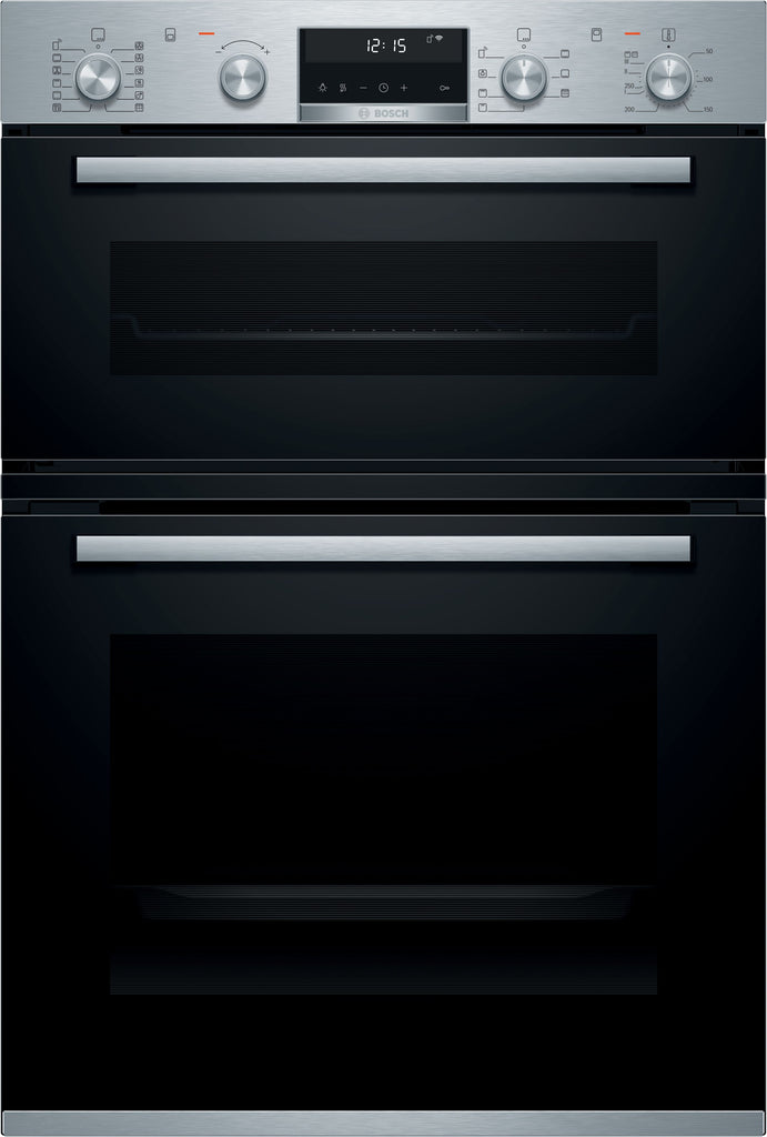 Bosch Series 6 MBA578BS7B Wifi Connected Built In Electric Double Oven - Stainless Steel