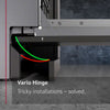 Neff N50 S295HCX02G Wifi Connected Fully Integated Standard Dishwasher with Variable Hinge - Extra Tall - D Rated