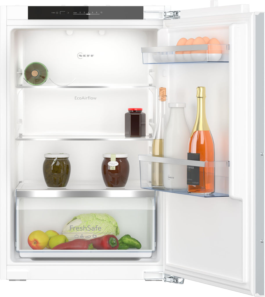 Neff N50 KI1212FE0 54cm Integrated Upright Larder Fridge - Fixed Door Fixing Kit - White - E Rated