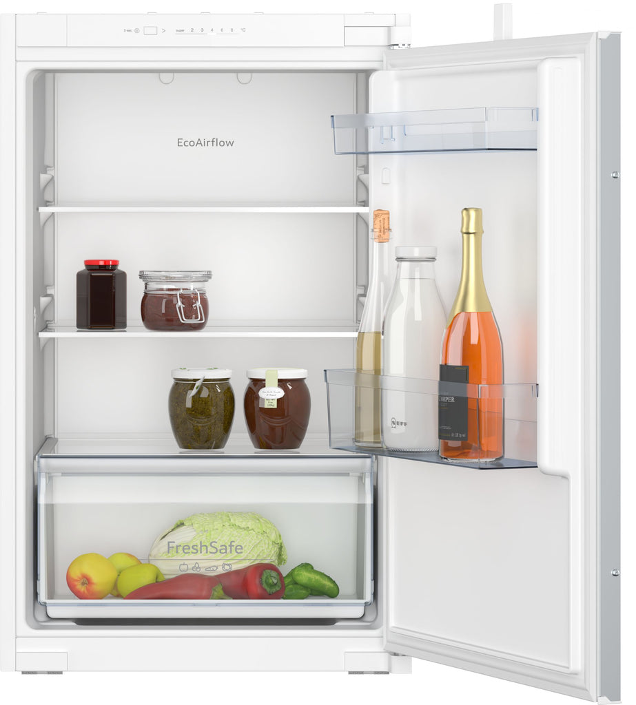 Neff N30 KI1211SE0G 56cm Integrated Upright Larder Fridge - Sliding Door Fixing Kit - White - E Rated