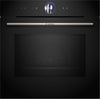 Bosch Serie 8 HMG7764B1B Wifi Connected Built In Electric Single Oven with Mircowave Function - Black