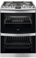 AEG CGB6131ACM 60cm Gas Cooker - Stainless Steel